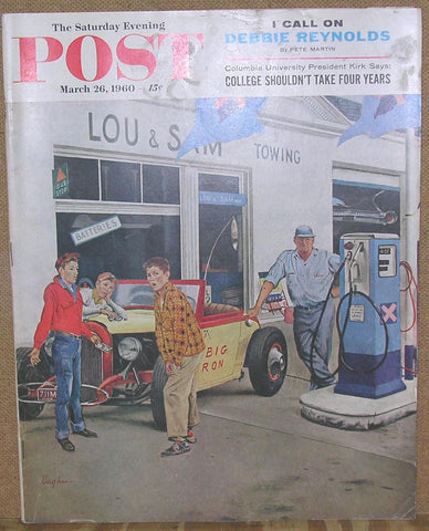 The Saturday Evening Post (March 26, 1960 Issue) - Vintage Magazine