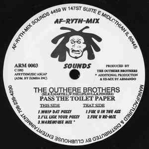 The Outhere Brothers - Pass The Tiolet Paper - VG+ 12" Single 1993 Clubhouse Entertainment USA - Chicago House