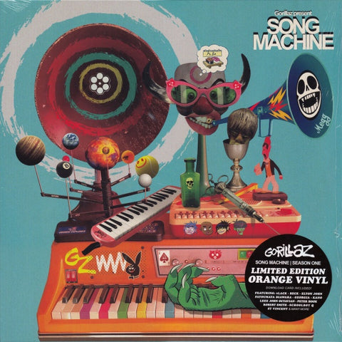 Gorillaz ‎– Song Machine Season One - New Lp Record 2020 Parlophone Europe Import Orange Vinyl & Download - Pop Rock / Dance-pop / Electronic