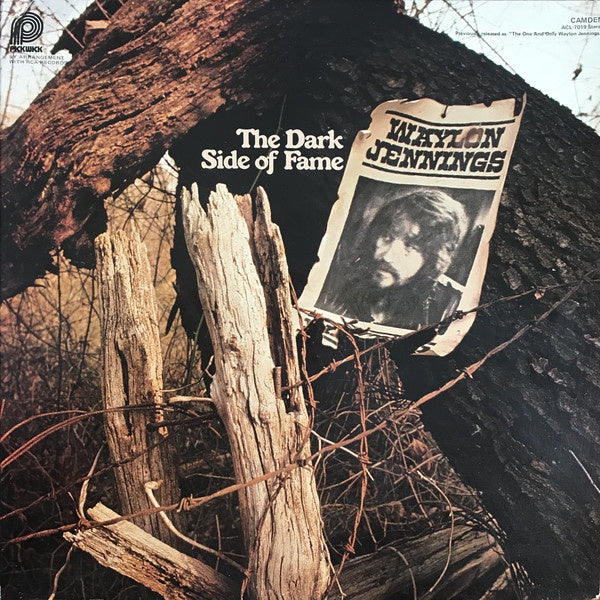 Waylon Jennings - The Dark Side Of Fame - VG+ LP Record 1976 Pickwick USA Vinyl - Country / Country Rock - Shuga Records