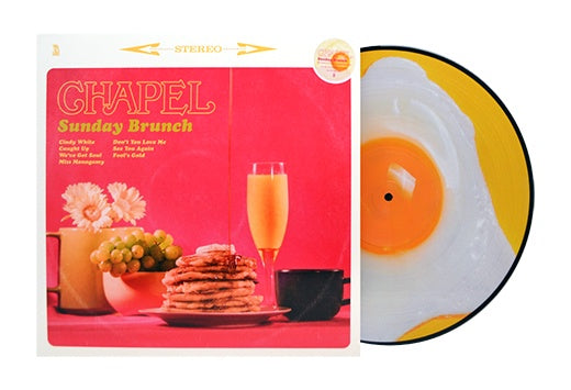 Chapel - Sunday Brunch - New Vinyl Record 2018 Rise Records Limited Edition First Pressing on Picture Disc with Download - Indie Pop - Shuga Records