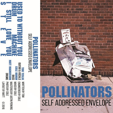 Pollinators - Self Addressed Envelope - New Cassette 2019 Clear Tape - Indie Rock