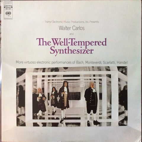 Walter Carlos ‎– The Well-Tempered Synthesizer - Mint- LP Record 1969 Columbia USA 360 Vinyl - Modern Classical / Experimental / Electronic