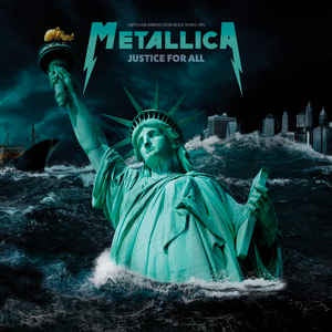 Metallica - Justice For All (The Legendary Woodstock/Saguerties Broadcast, August 14th, 1994) - New Vinyl Lp 2017 Coda Publishing EU Import Limited Blue Vinyl - Heavy Metal / Thrash