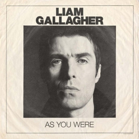 Liam Gallagher (Oasis) - As You Were - New Vinyl Record 2017 Warner Brothers Records 'Indie Exclusive' 180gram White Vinyl Pressing - Alt-Rock / Brit Pop