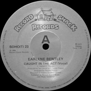 Earlene Bentley ‎– Caught In The Act! - VG+ 12" Single UK Import 1983 - Hi NRG / Italo Disco