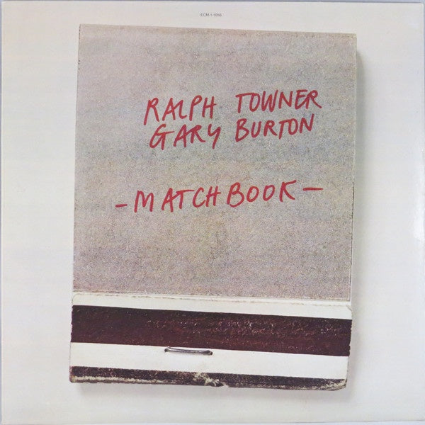 Ralph Towner / Gary Burton ‎– Matchbook - Mint- LP Record 1975 ECM USA Vinyl - Jazz / Post Bop