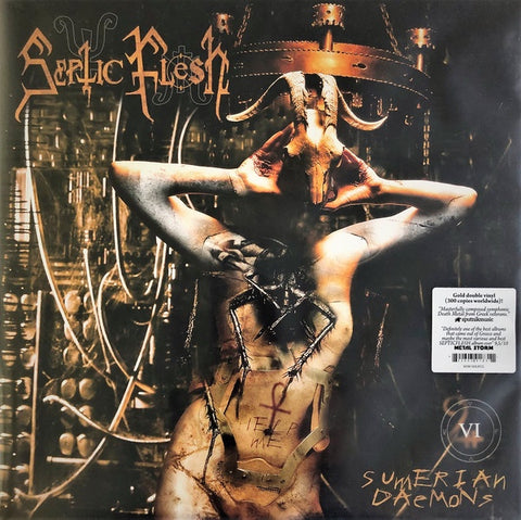 Septic Flesh ‎– Sumerian Daemons (2003) - New 2 LP Record 2019 Season Of Mist Europe Import Gold Vinyl - Death Metal / Black Metal