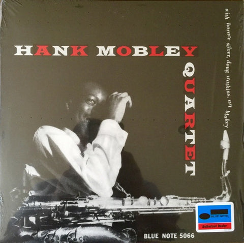 Hank Mobley Quartet ‎– Hank Mobley Quartet (1955) - New 10" LP Record 2015 Blue Note Mono Vinyl - Jazz / Hard Bop