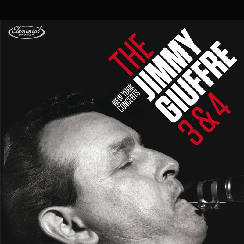 Jimmy Giuffre - The 3 & 4: New York Concerts - New 2 LP Record Store Day 2020 Anagram 180 Gram Vinyl - Jazz
