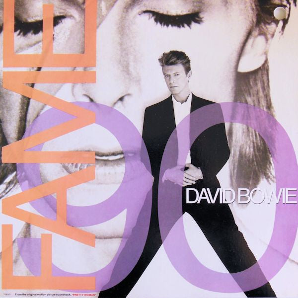 David Bowie ‎– Fame 90 - VG+ 12" Single Record 1990 USA Vinyl - Synth-pop / Glam / House - Shuga Records