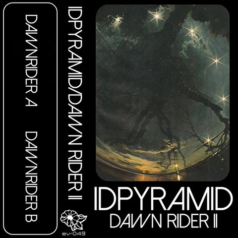 Idpyramid - Dawn Rider II - New Cassette 2016 Eye Vybe Limited Edition Black Tape - Synthwave
