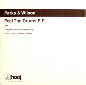 Parks & Wilson ‎– Feel The Drums E.P. (Disc 1) - VG+ 12" Single Record 2000 Hooj Choons UK Import Vinyl - Progressive House / Progressive Trance / Tribal
