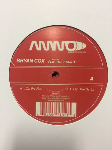 Bryan Cox ‎– Flip The Script - New 12" Single Record 2004 Ammo Vinyl - Chicago House / Tech House