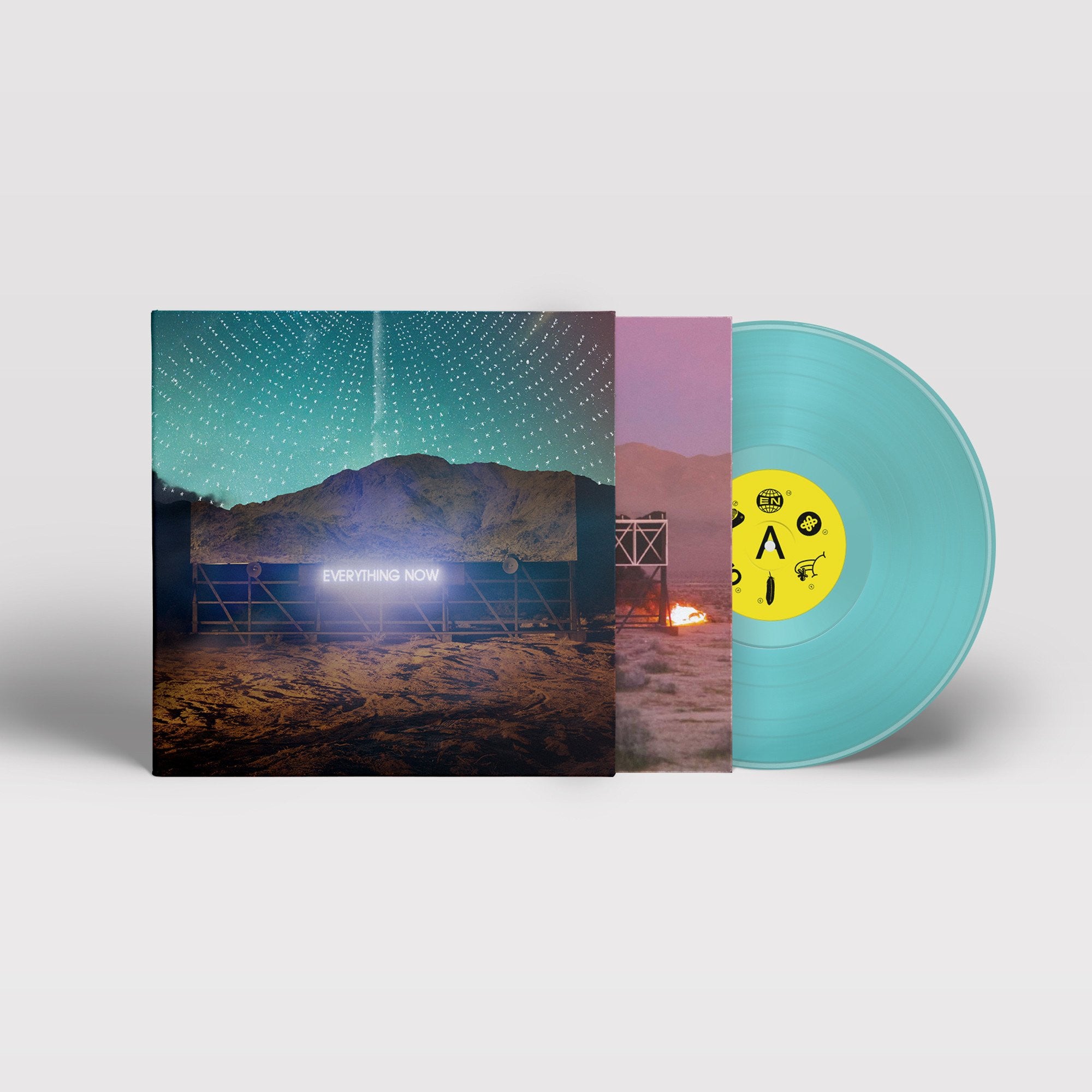 Arcade Fire - Everything Now (Night Version) - New LP Record 2017 Sonovox Blue Translucent Vinyl - Indie Rock