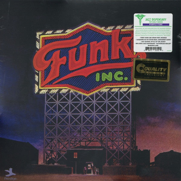 Funk Inc. ‎– Funk Inc.  (1971) - New Vinyl Lp 2017 Jazz Dispensary 'Top Shelf' Series 180gram Reissue - Jazz-Funk - Shuga Records
