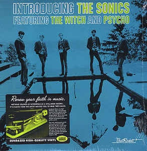 The Sonics ‎– Introducing The Sonics - New LP Record 2019 Limited Edition Reissue Sundazed Colored Vinyl - 60's Garage Rock