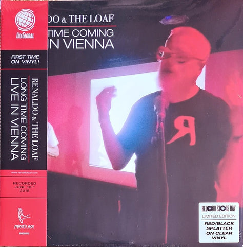 Renaldo & The Loaf ‎– Long Time Coming: Live In Vienna (2018) - New 2 LP Record Store Day 2021 Mind's Ear RSD Red/Black Splatter On Clear Vinyl - Rock / Avantgarde / Experimental