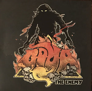 Goya - The Enemy - New EP Record 2017 STB Yellow and Black Swirl 
