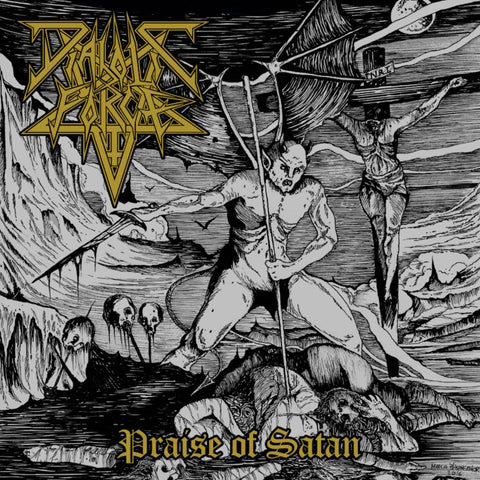 Diabolic Force ‎– Praise Of Satan - New LP Record Hell's Headbangers 2019 Vinyl Reissue - Brazilian Death Metal / Thrash