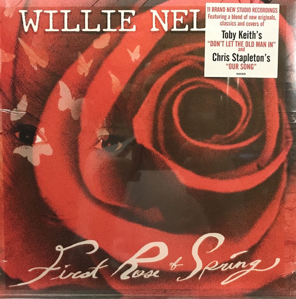 Willie Nelson ‎– First Rose Of Spring - New LP Record 2020 Legacy USA Vinyl - Country - Shuga Records