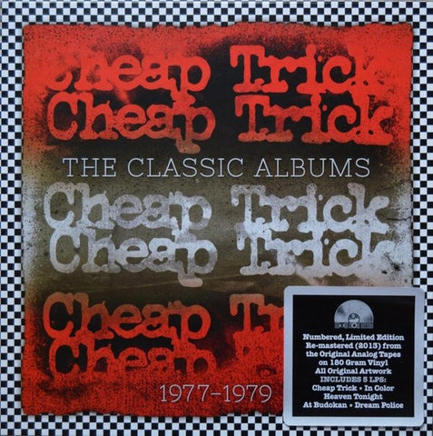 Cheap Trick ‎– The Classic Albums 1977 - 1979 - New 5 Lp RSD Box Set 2013 USA Record Store Day Black Friday 180 gram Vinyl - Rock