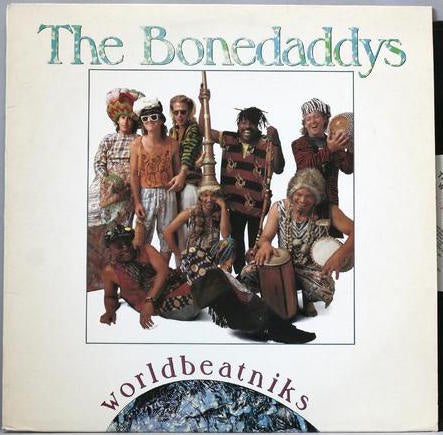 The Bonedaddys ‎– Worldbeatniks - Mint- Lp Record 1989 Chameleon USA Promo Vinyl & Press Kit - World Music / Funk Rock