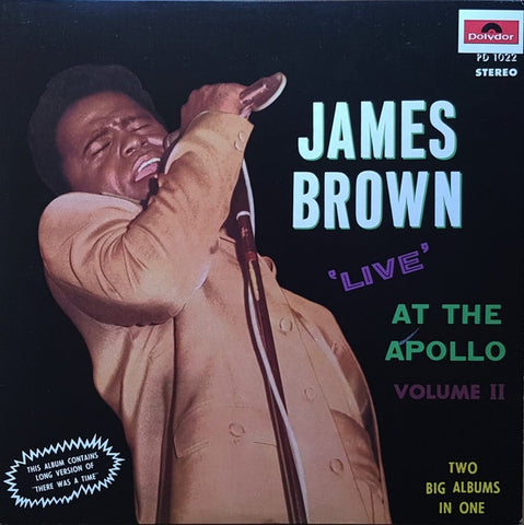 James Brown ‎– Live At The Apollo Volume II (1968) - Mint- 2 LP Record 2005 Polydor USA 180 gram Vinyl - Funk / Soul