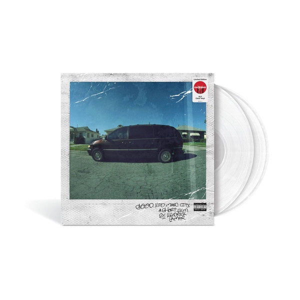 Kendrick Lamar - Good Kid, M.A.A.d City (2012) - New 2 LP Record 2019 Top Dawg Target Exclusive Clear Vinyl - Hip Hop - Shuga Records