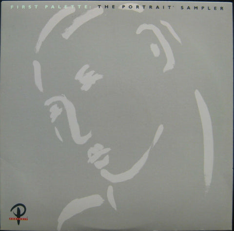 Various ‎– First Palette : The Portrait Sampler - VG+ LP Record 1988 Portrait USA Promo Vinyl - Jazz / Jazz-Funk