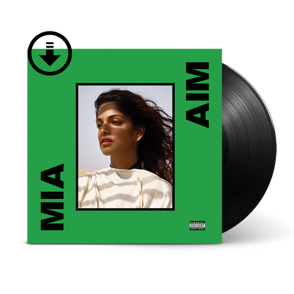 M.I.A. - AIM - New 2 LP Record 2016 Interscope USA Vinyl - Hip Hop / Electro - Shuga Records
