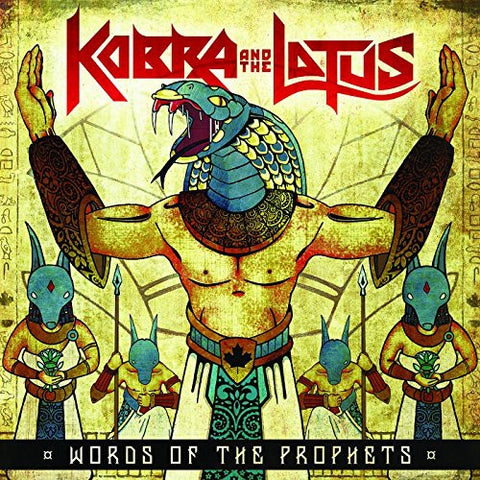 Kobra And The Lotus ‎– Words Of The Prophets - New 10" Ep Record 2015 Kobra Music Canada Import Light Blue marbled Vinyl & Downlaod - Heavy Metal