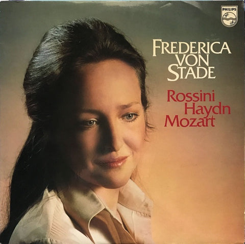 Frederica Von Stade ‎– Rossini Haydn Mozart MINT- 1979 Philips Stereo Pressing (Holland Import) - Classical / Romantic