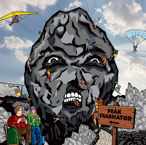 The Eradicator ‎– Peak Eradicator - New Vinyl LP Record 2019 - Chicago Punk (FFO: Dillinger Four / Off With Their Heads)