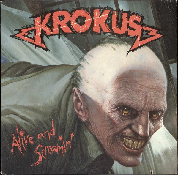 Krokus ‎– Alive And Screamin' - Mint- Lp Record 1986 USA Original Vinyl - Metal / Arena Rock - Shuga Records