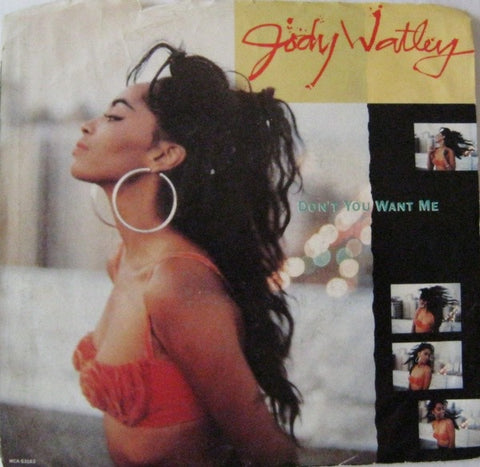 Jody Watley ‎– Don't You Want Me - VG+ 7" Single 45rpm 1987 MCA USA - R&B / Funk / Freestyle