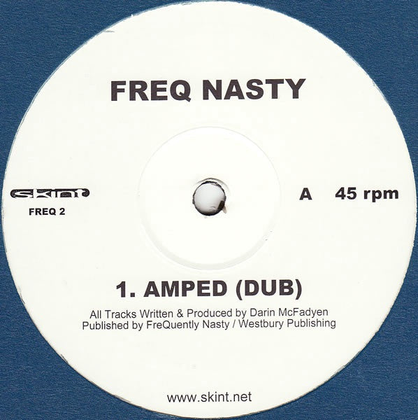 Freq Nasty ‎– Amped (Dub) / Transforma - Mint- 12" Single 2001 UK - Breaks
