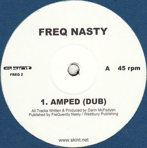 Freq Nasty ‎– Amped (Dub) / Transforma - Mint- 12" Single 2001 UK - Breaks