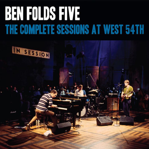 Ben Folds Five - The Complete Sessions at West 54th (1997) - New Vinyl 2 Lp 2018 Real Gone Music Pressing on Translucent Blue Vinyl (Limited to 1000!) - Alt-Rock / Power Pop / Piano Rock