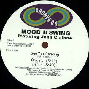 Mood II Swing Featuring John Ciafone ‎– I See You Dancing - Mint 12" Single Record - 2014 UK Groove On Vinyl - House / Deep House - Shuga Records