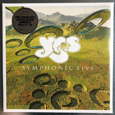 Yes ‎– Symphonic Live - New 2 LP Record 2019 Ear Music Europe Import 180 gram Vinyl - Classic Rock / Prog Rock / Symphonic Rock