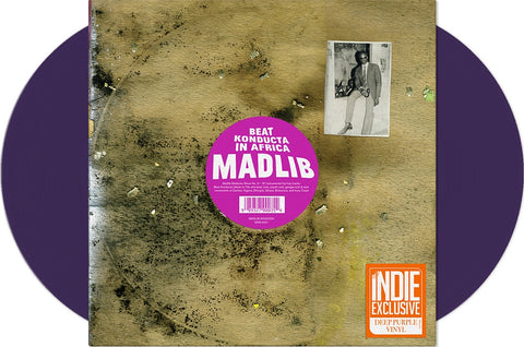 Madlib – Beat Konducta In Africa (2010) - New 2 LP Record 2022 Madlib Invazion Deep Purple Vinyl - Instrumental Hip Hop
