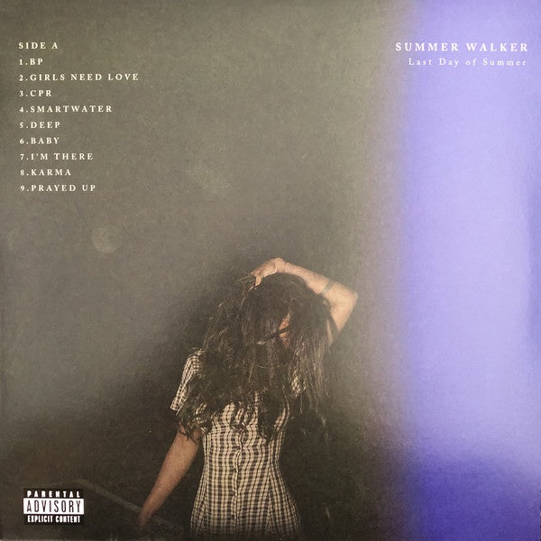 Summer Walker - Last Day Of Summer + CLEAR EP - New LP Record Store Day 2020 LVRN RSD USA Vinyl - R&B / Soul - Shuga Records