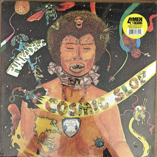 Funkadelic ‎– Cosmic Slop (1973) - New Lp Record 2016 4 Men With Beards USA Gold Vinyl - Funk / Psychedelic - Shuga Records