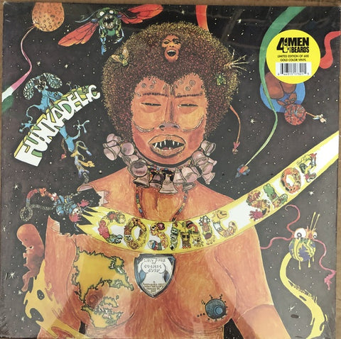 Funkadelic ‎– Cosmic Slop (1973) - New Lp Record 2016 4 Men With Beards USA Gold Vinyl - Funk / Psychedelic