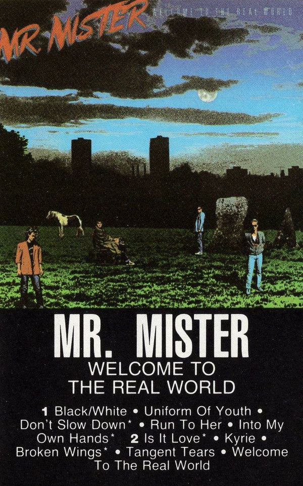 Mr. Mister – Welcome To The Real World - Used Cassette Tape RCA 1985 USA - Rock / Pop Rock