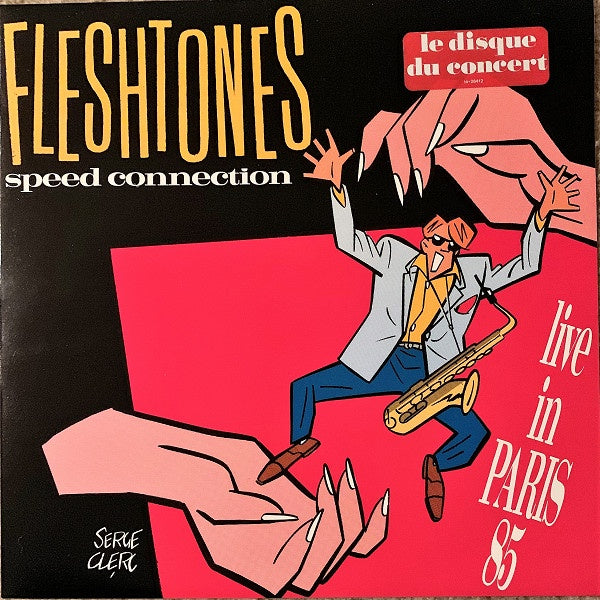Fleshtones ‎– Speed Connection Live In Paris 85 - Mint- Lp Record 1985 Europe Import Original Vinyl - Rock / Garage - Shuga Records