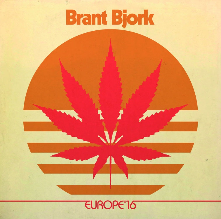 Brant Bjork (of Kyuss) - Europe '16 (Recorded at The Columbia Theatre November 19, 2016) - New 2 LP Record 2017 Napalm Germany Vinyl - Heavy Stoner Rock
