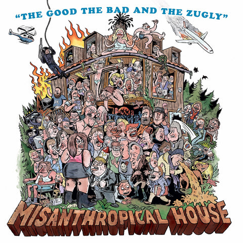 The Good The Bad And The Zugly ‎– Misanthropical House - New Lp Record 2018 Fysisk Format Norway Import Green Vinyl - Punk Rock / Hardcore
