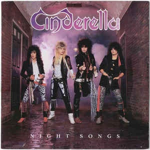 Cinderella ‎– Night Songs (1986) - New LP Record 2021  Mercury/Friday Music 180 gram Red Vinyl - Heavy Metal / Glam